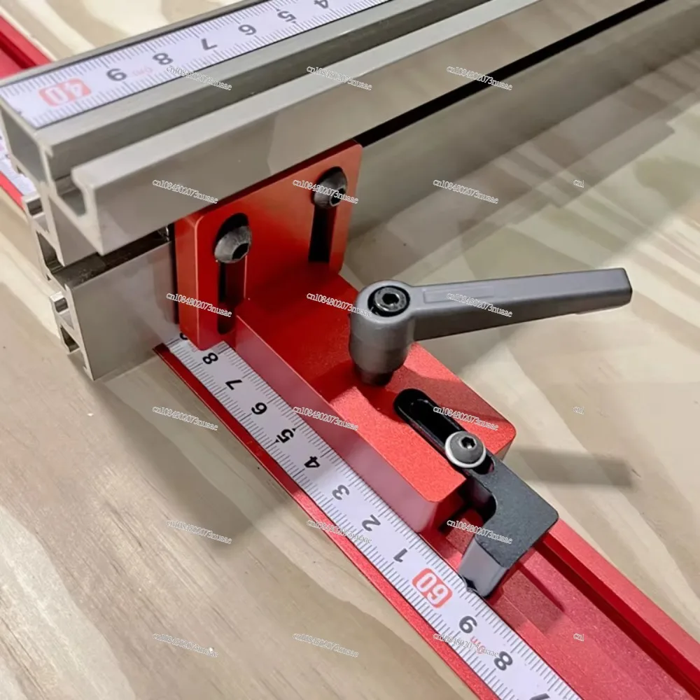 Customizable DIY woodworking T-slot miter rail fence stop slide connector chute positioning rail for table saw - ODM OEM Support