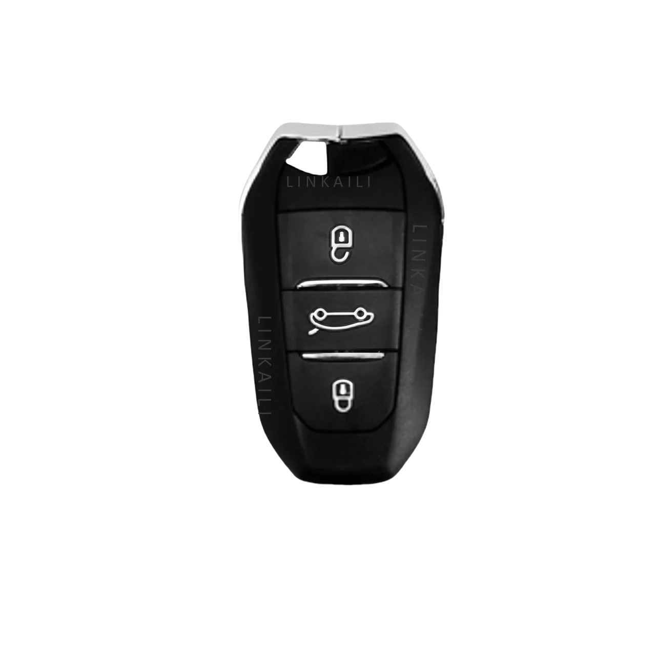 Car Zinc Alloy Key Case Bag For Peugeot GTLine 207 307 407 208 308 408 508 2008 3008 4008 5008 RCZ Car Key Chain Metal Key Shell