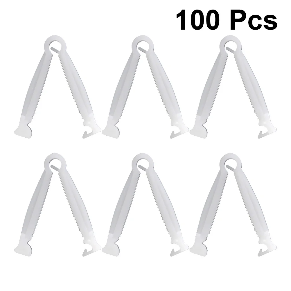 

1Set Livestock Umbilical Cord Clip Plastic Disposable Clamp Anti Slip Prevent Hemorrhage Promote Healthy Growth Animal