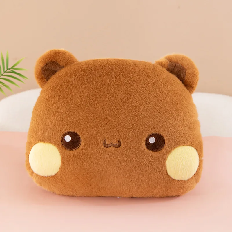 Cute  Bubu Dudu Plush Pillow Yier Panda Bear Dolls Lovely Cartoon Stuffed Soft Plushies Car Cushion Sofa Pillows Home Decoration