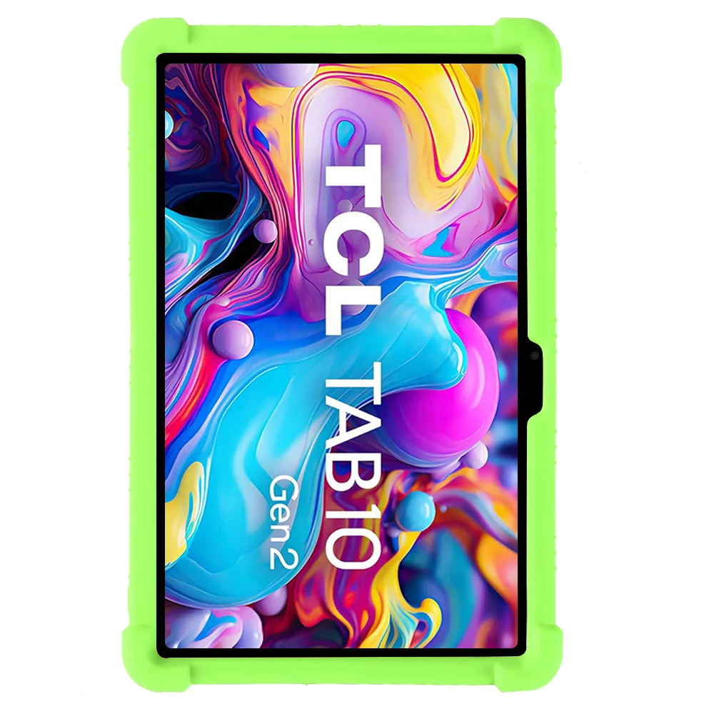 Kids Funda Case for TCL Tab 10 10L Gen2 8 LE 10S 10L TabMax 11 NxtPaper 11 Protective Shockproof Kickstand Cover Soft Silicone 