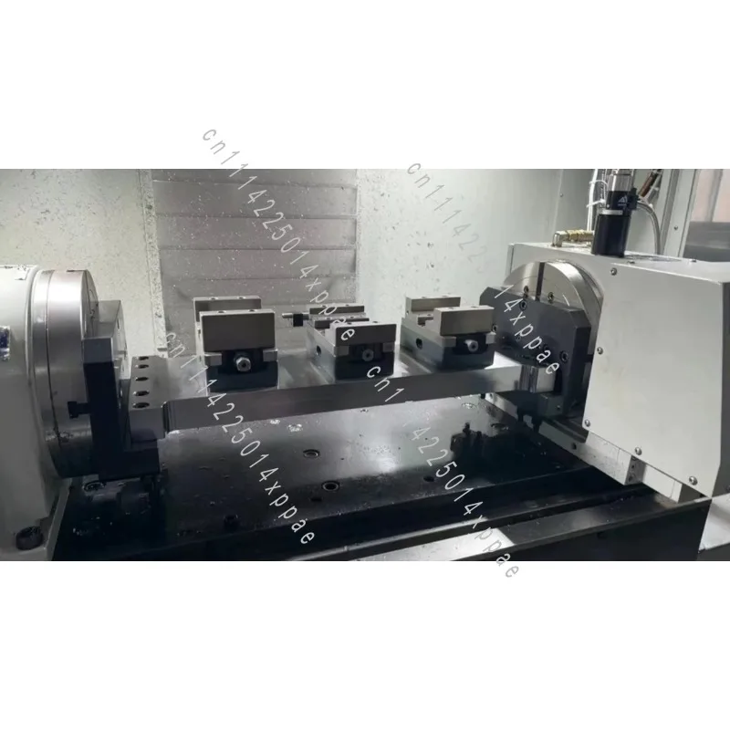 Self Centering CNC Vice Machining Center Concentric Flat Mouth Pliers ZY90-150 Precision Four Axis Five Axis Turntable Fixture