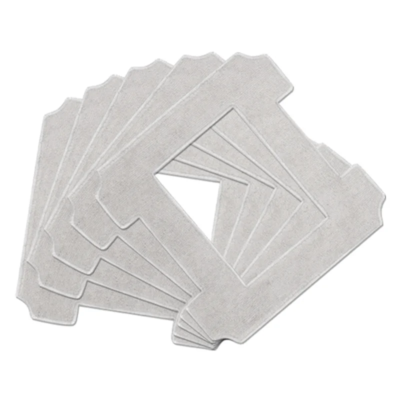 10Pcs for Ecovacs WINBOT W1/W1 Pro Window Vacuum Cleaner Mop Cloth Replacement Spare Parts Washable Mop Pads Accessories