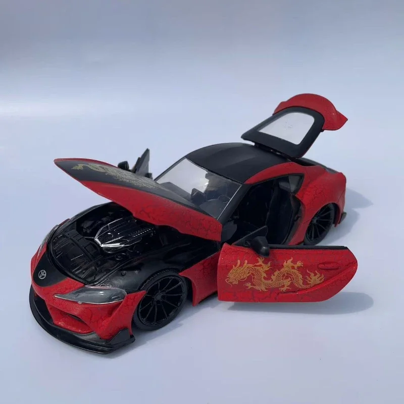 

Jada 1/24 Fast & Furious f9 Korea 2020 Dragon version Toyota GR Fast Master Alloy model decoration gift
