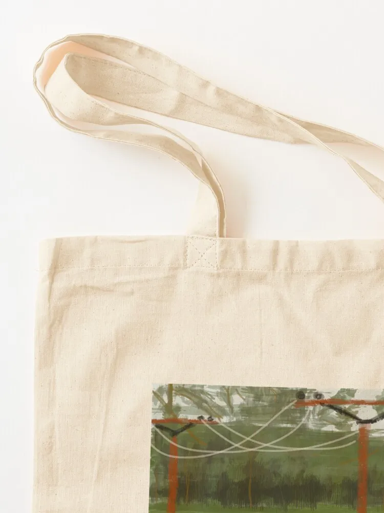 Bobbles in the field Tote Bag bag luxury women supermarket folding bag Canvas stote shoping