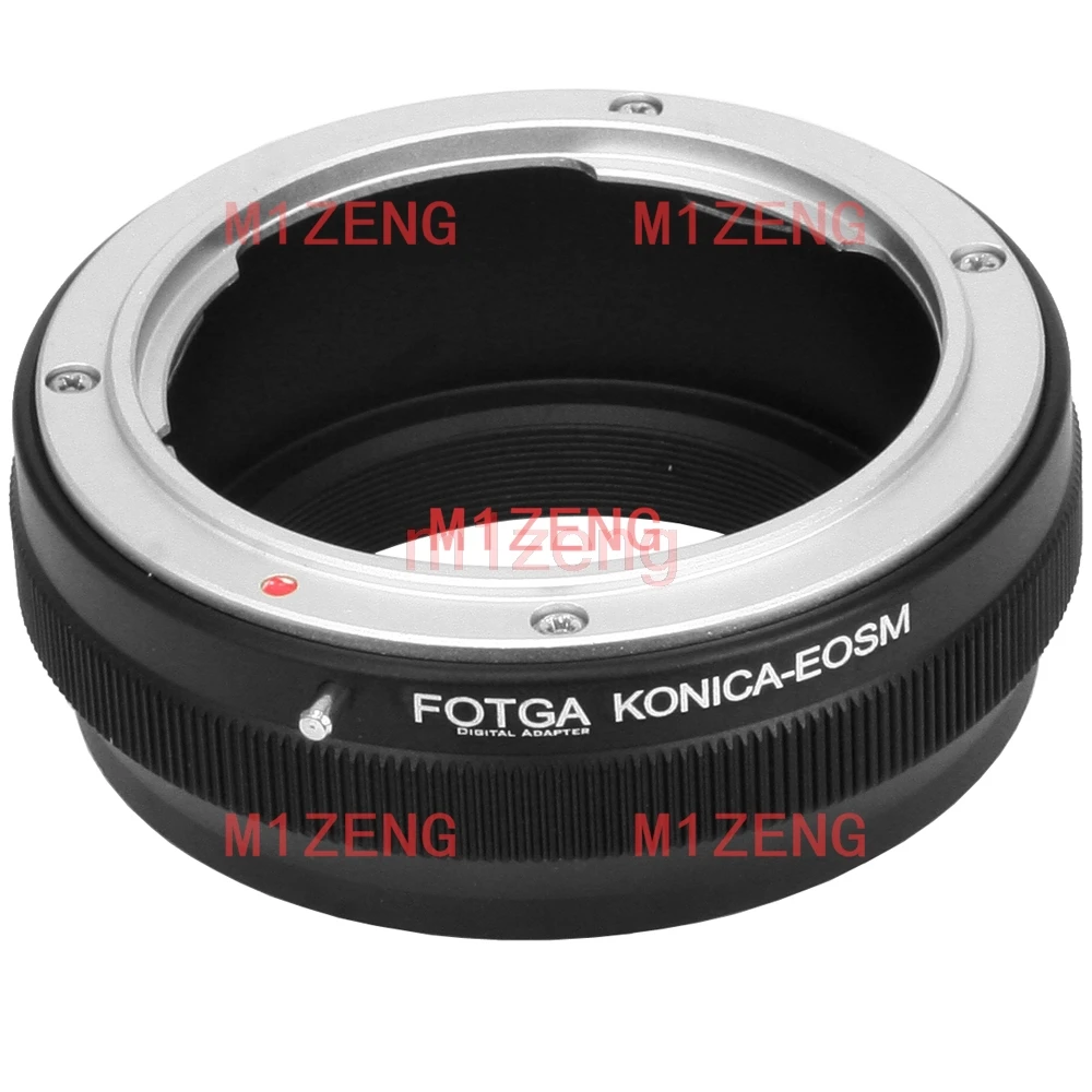AR-EOSM adapter ring for konica ar mount lens to canon EF-M EOSM/M2/M3/m5/M6/M10/m50/m100/m200 Mirrorless camera