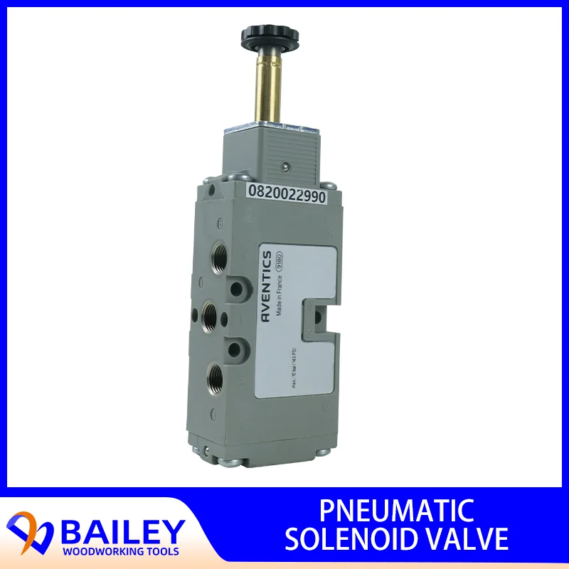 

BAILEY 1PC 0820022990 Original Aventics Pneumatic Solenoid-Operated Valva RA18-5/2XX-AR-NO_COIL for Homag Machine