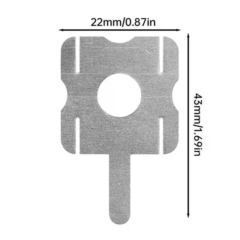 30pcs Spots Welding Nickel Plates 5Set Battery Plating Nickle Sheet For Mak Nickel Plated Steel Strap Strip Sheets Battery
