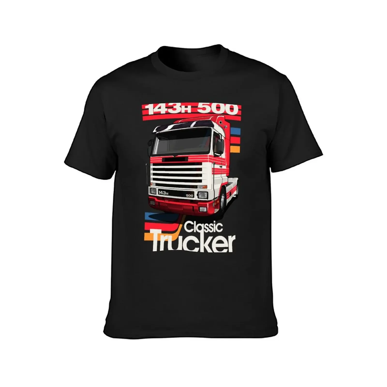 143H 500 Classic Truckby petrothings T-Shirt graphic tee shirt boys whites mens graphic t-shirts