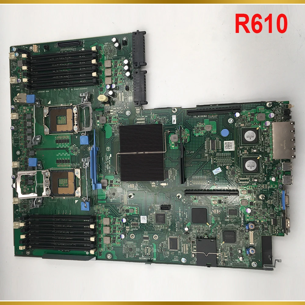 0F0XJ6 For Dell R610 Server Motherboard DDR3 LGA1366 8GXHX 08GXHX F0XJ6