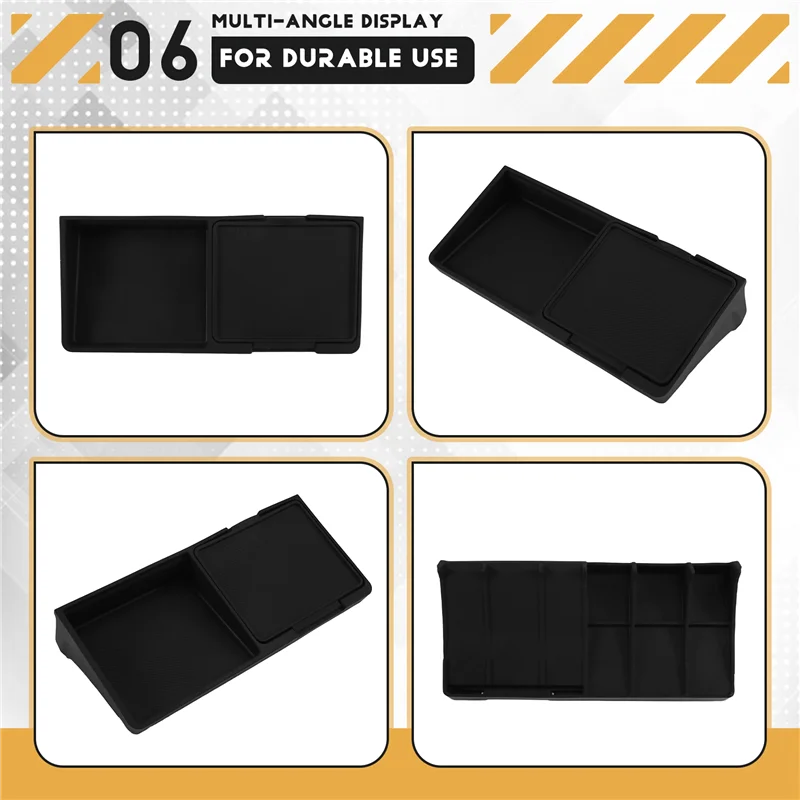 EYFL-Car شاشة التحكم المركزية صندوق تخزين خلفي مناسب لخزان 500 Hi4-T شاشة السيارات الخلفية صندوق السيليكون LHD #2