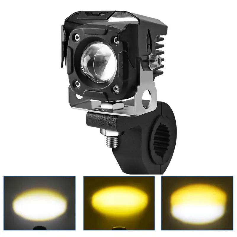 

Motorcycle Spotlight Set LED Auxiliary External Spotlight IP68 Waterproof Motorcycle Accessory Riding Equipment for Tractor Golf