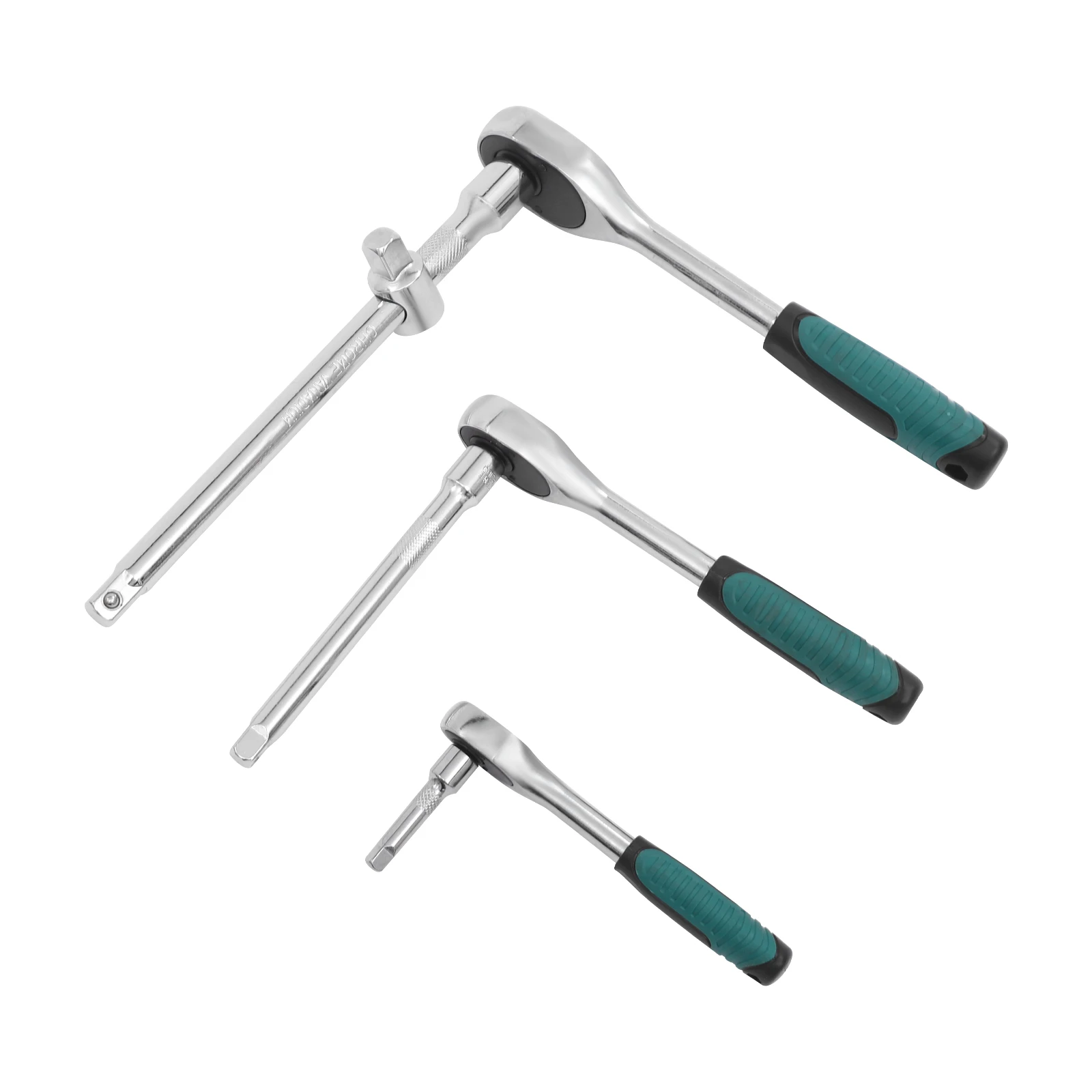 ชุดด้ามขันหัวต่างๆ, ชุดประแจบล็อก, กล่องประแจแบบมีวงล้อ 216 ชิ้น, เหล็กโครเมียมวานาเดียม, ผ่านการอบชุบ, ผิวขัดเงา, ป้องกันสนิม