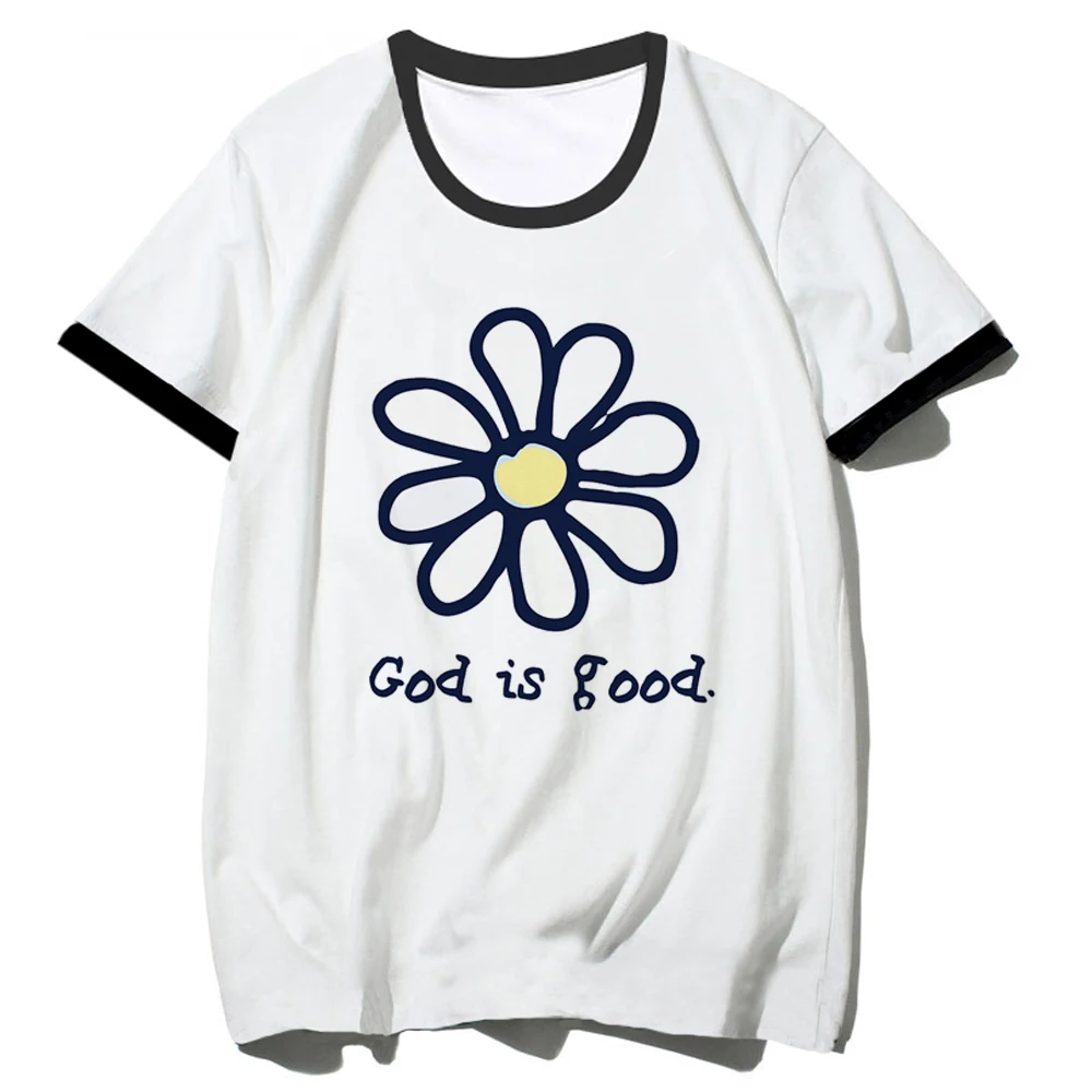 God tshirt women anime summer Tee girl graphic comic clothing