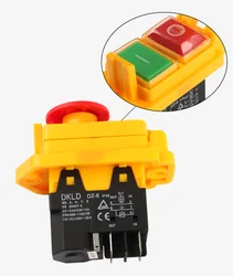 WM210 Draaibank Noodstopschakelaar, Omschakelaar ZHAEN61058, Snelheid Potentiometer, Hoofdbesturingsbord Digitale Display