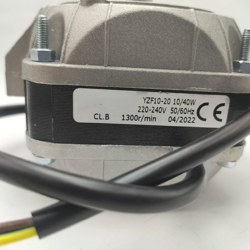 Low Light Shade Pole Motor YZF 10-20 40W Refrigerator Cooling Motor Compatible with YZF7-20