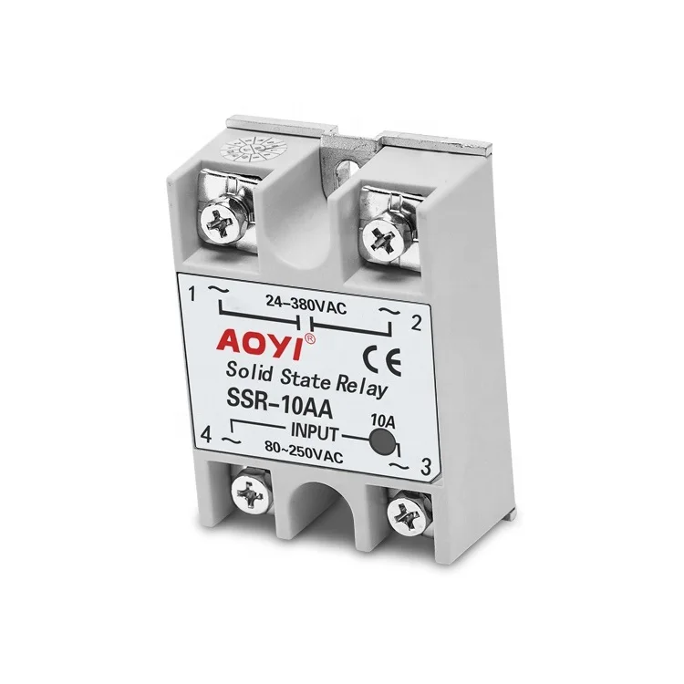 5PCS Guaranteed 15A Load 24-380VAC Solid State Relays SSR-15AA