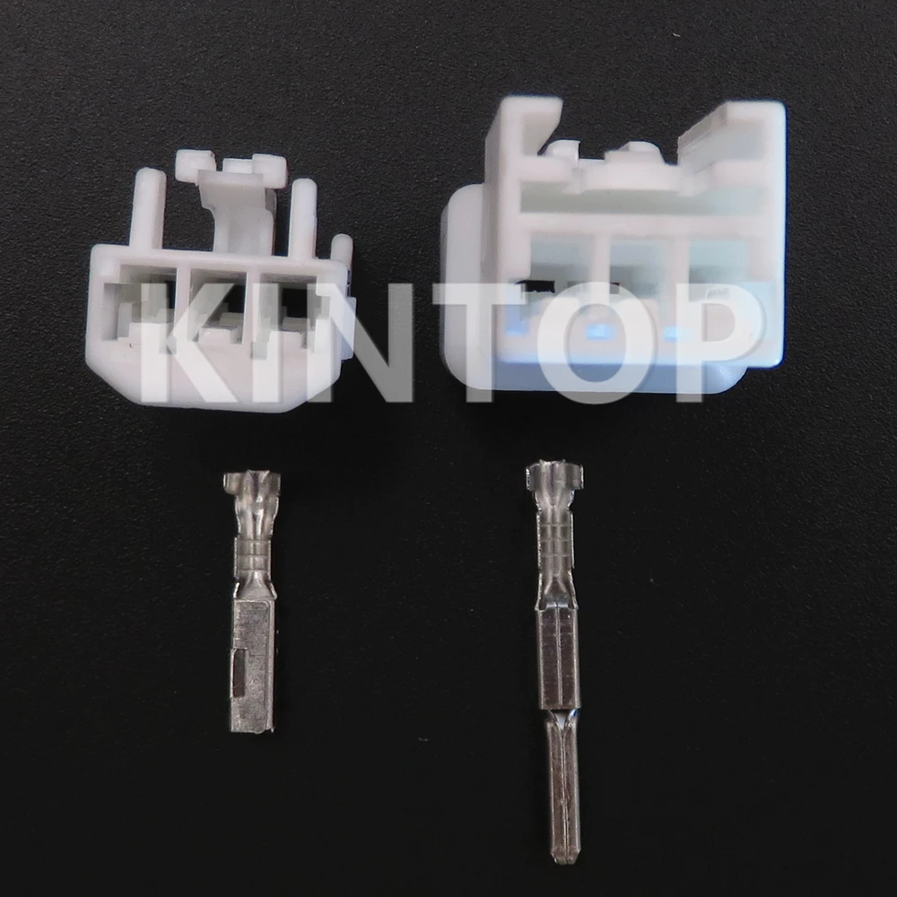 1 Set 3 Pins Auto Reading Lamp Male Plug Female Socket With Wires AC Assembly 7282-1030 6520-0577 Car Unsealed Wire Connector - Image 5