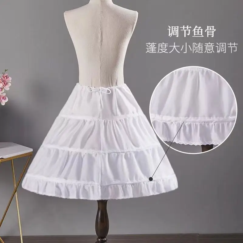 Petticoat Under Wedding Dress, Underskirt For flower girls, Crinoline For Complementos De Boda or Girl performance