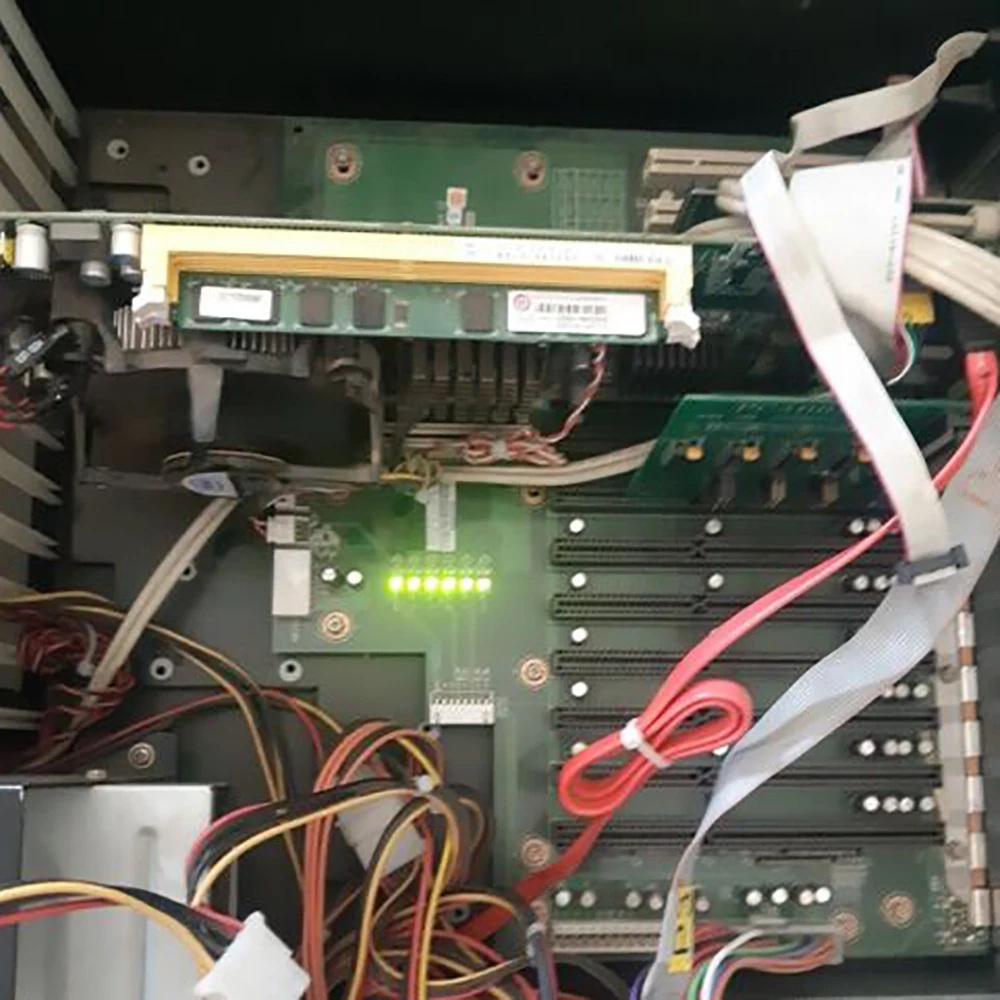 PCA-6113P4R REV:C2 เมนบอร์ดควบคุมอุตสาหกรรม PCA-6113P4R แผ่นด้านล่าง