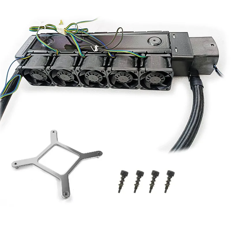 1U Water Cooling CPU Cooler L25 TL33 for LGA1700 1200 AM4 AM5 Server
