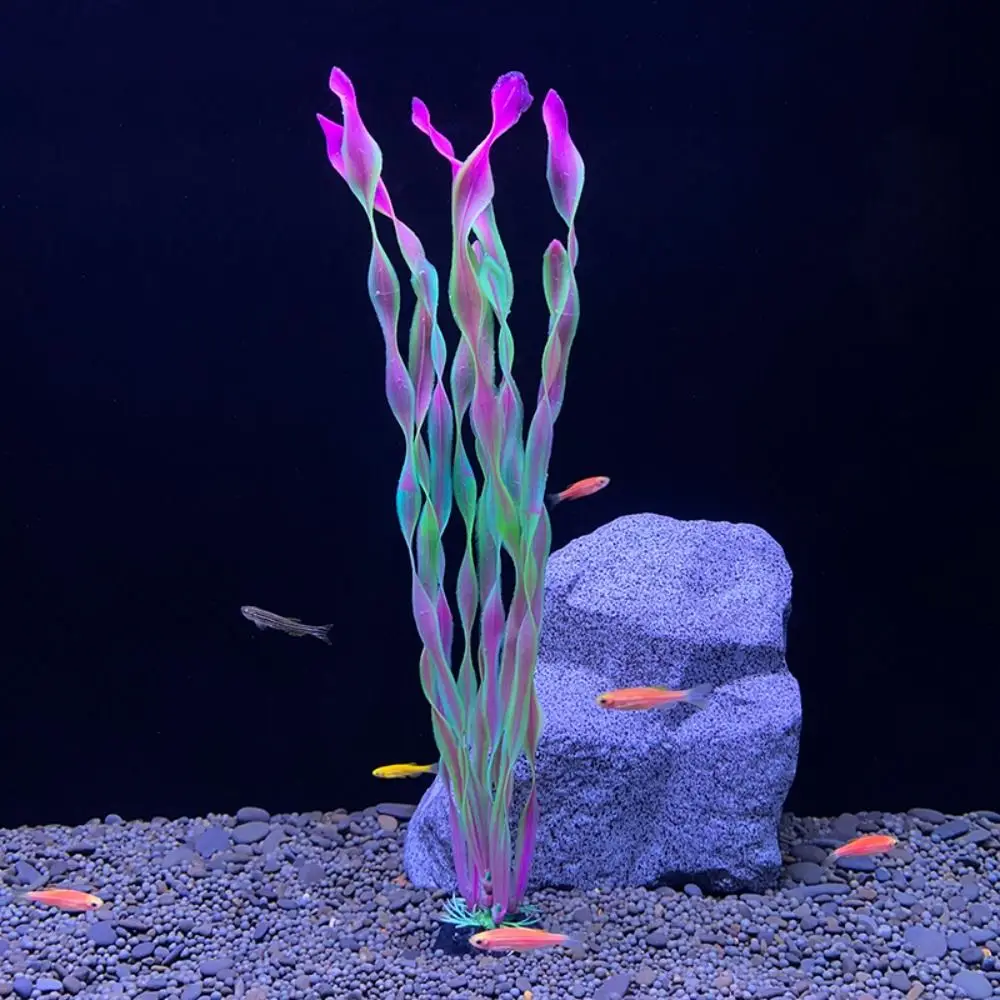 28CM Simulated Aquatic Plants Water Grass Ornament Underwater Viewing Decoration Micro Landscape Decoration Plastic