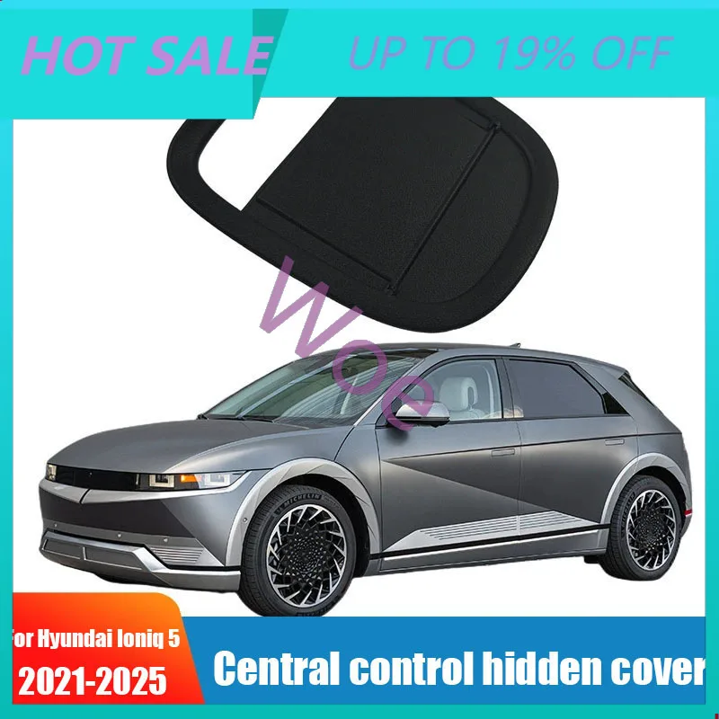 For Hyundai Ioniq 5 2021 2022 2023 2024 2025 Concealed central control cover storage box car interior modification parts
