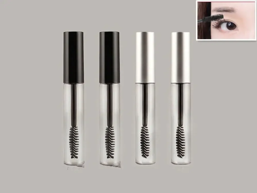 

20pcs/lot 10mL Empty Black Eyelash Tube Mascara Cream Vial/Container Fashionable Refillable Bottles Makeup Tool Accessories