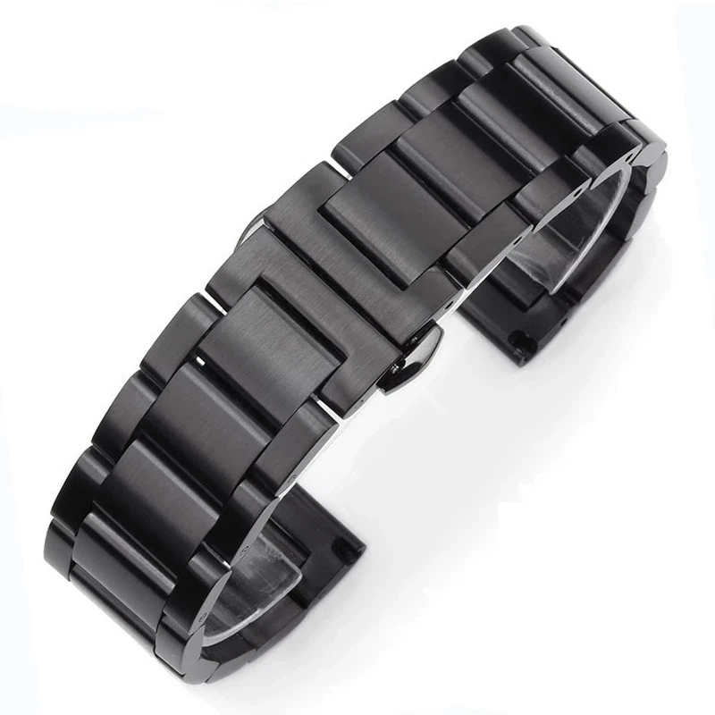 Metal Stainless Steel Strap 20mm 22mm Smart Watchband For Samsung Galaxy Watch 4 Classic 46mm 42mm Watch Accessories