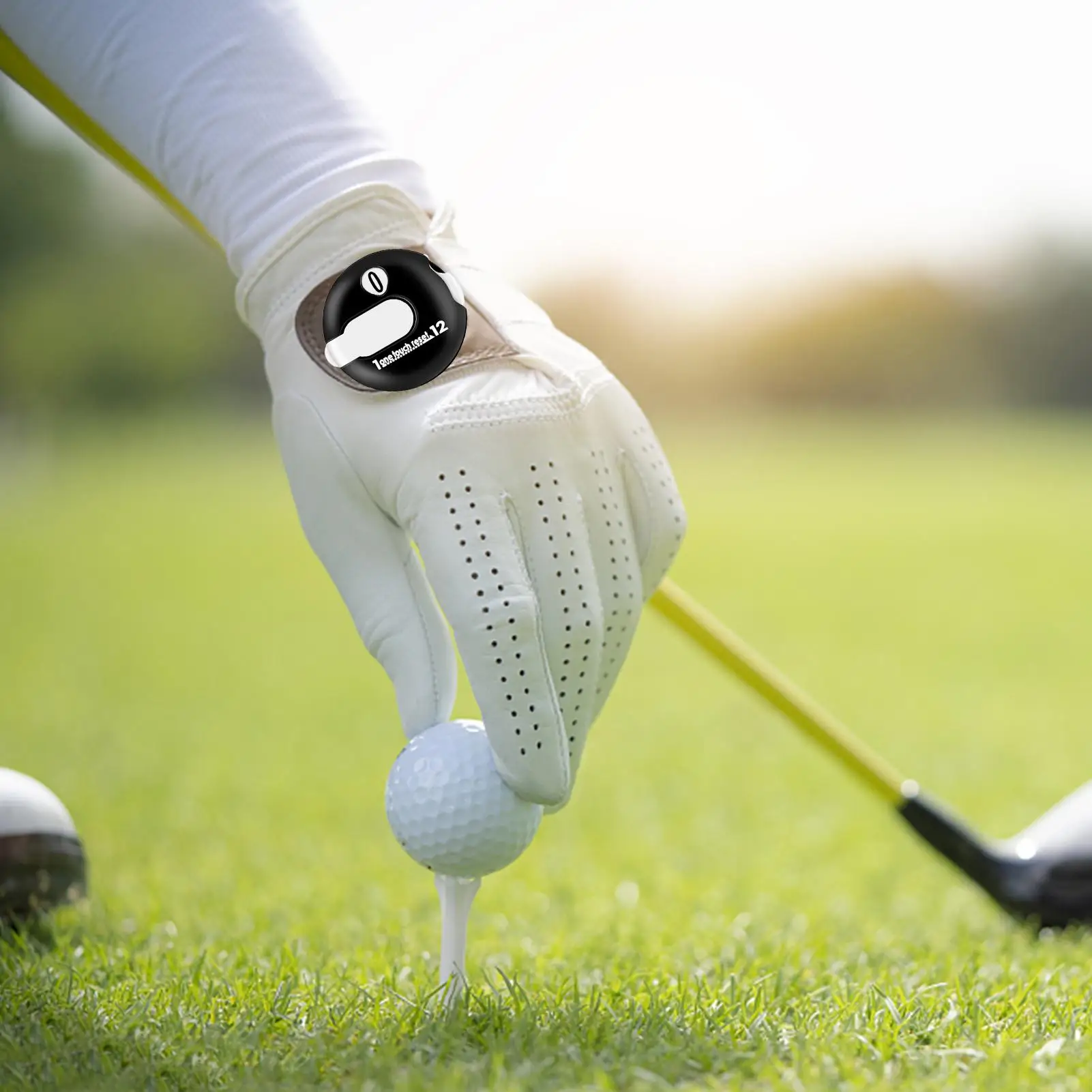 عداد ضربات الجولف المحمول لتتبع نقاط الجولف، مرفق دعم مدبرة النتائج الدقيقة للساعات والقفازات والملابس والحقائب والقبعة #5