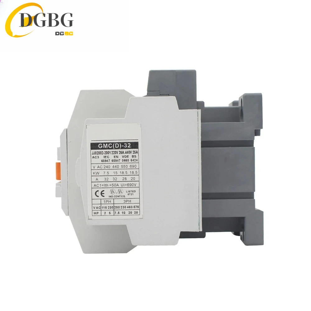 ManHua GMC-32 GMC-40 GMC-50 3 Phase   Control Power Signal Electrical Magnetic Contactor 220VAC