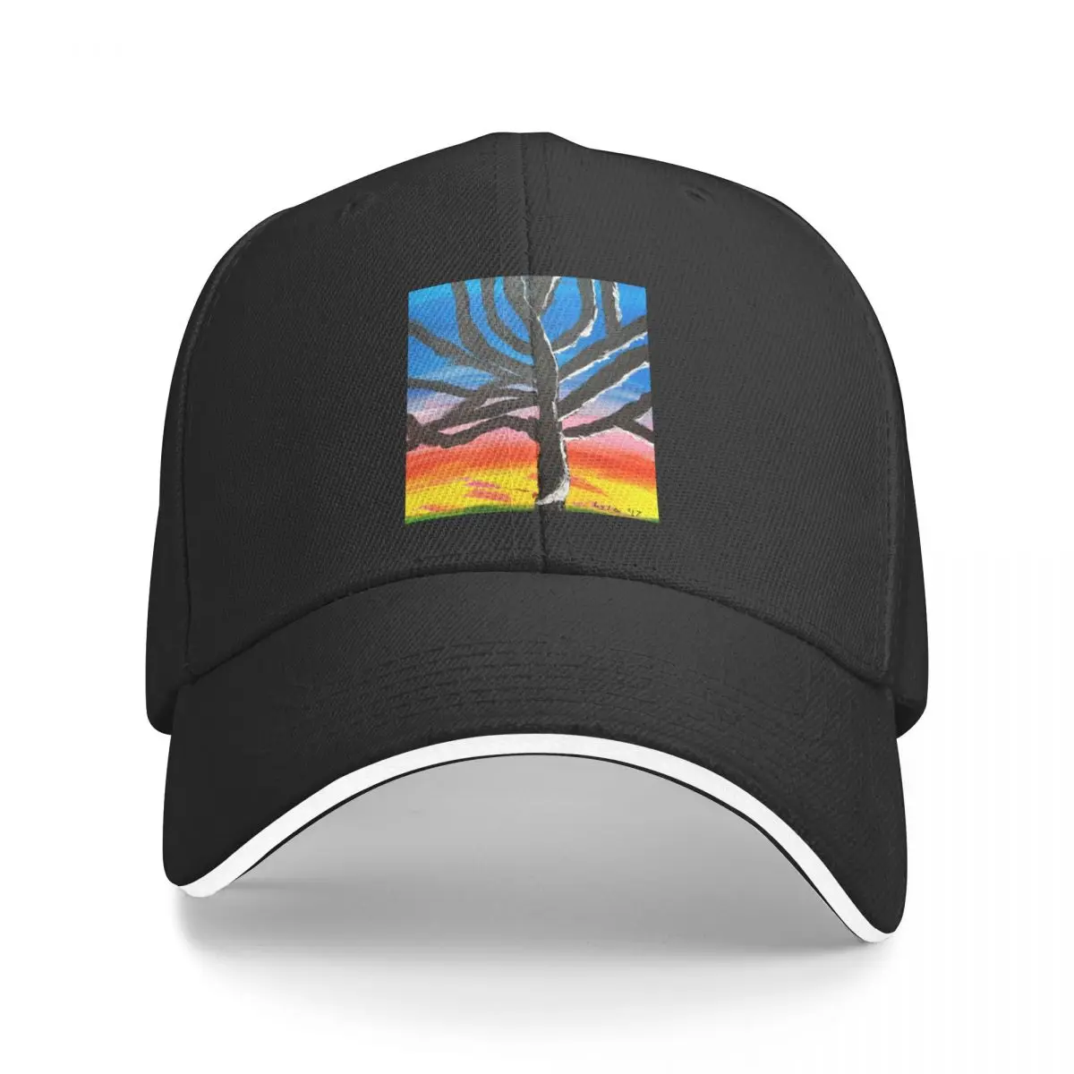 Tree of Hope Baseball Cap Rave Horse Hat Anime Girl Men's