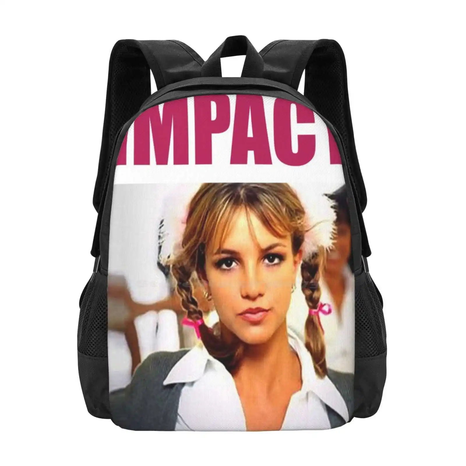 

Британская горячая распродажа, рюкзак, модные сумки, британские винтажные британские ретро парики Бритни, британский поп-арт, винтажный стиль, мода 00-х годов