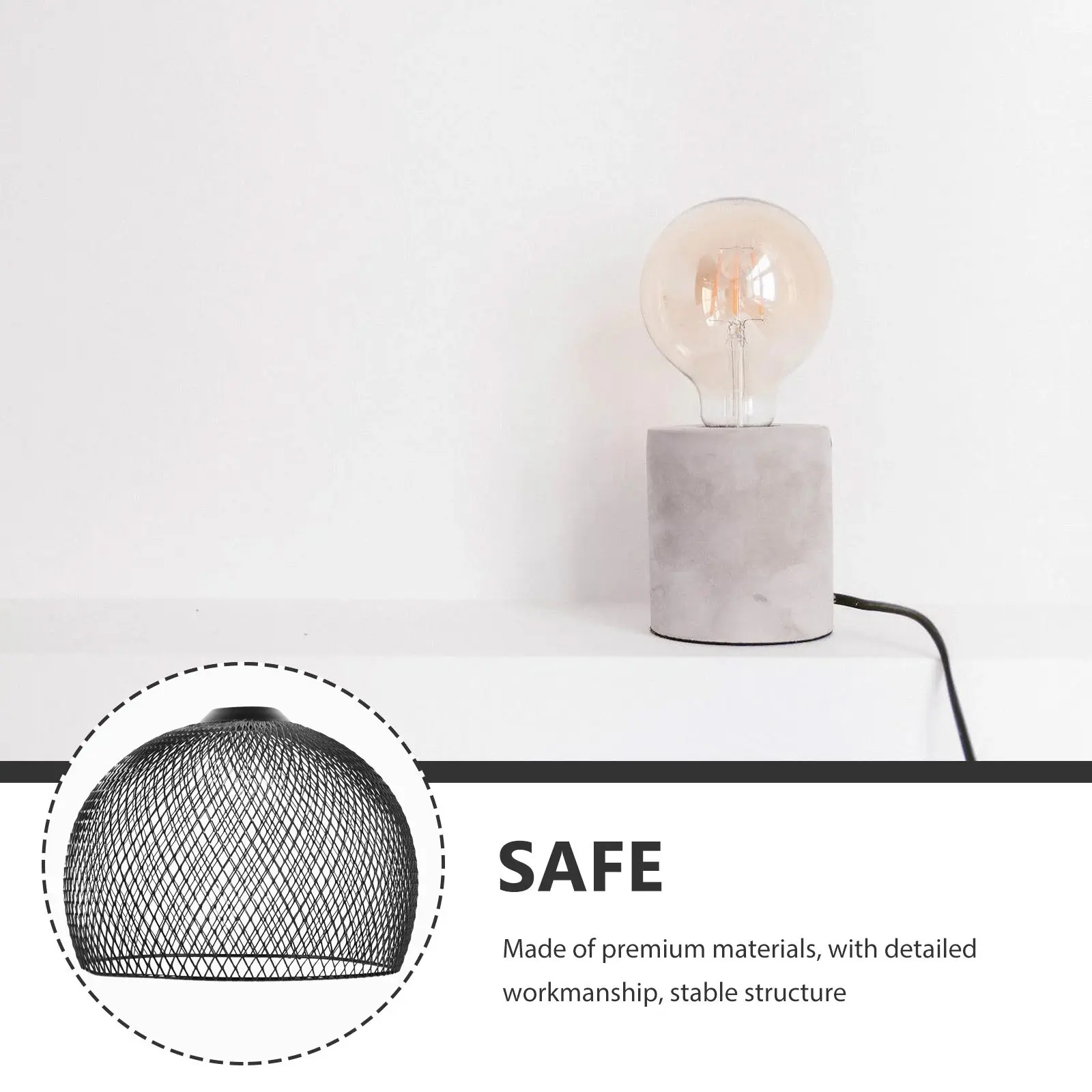 Decorative Lampshade Replacement Metal Hollow Out Pattern Simple Elegant Style Pendant Lamp Shade for Ceiling Hanging Light