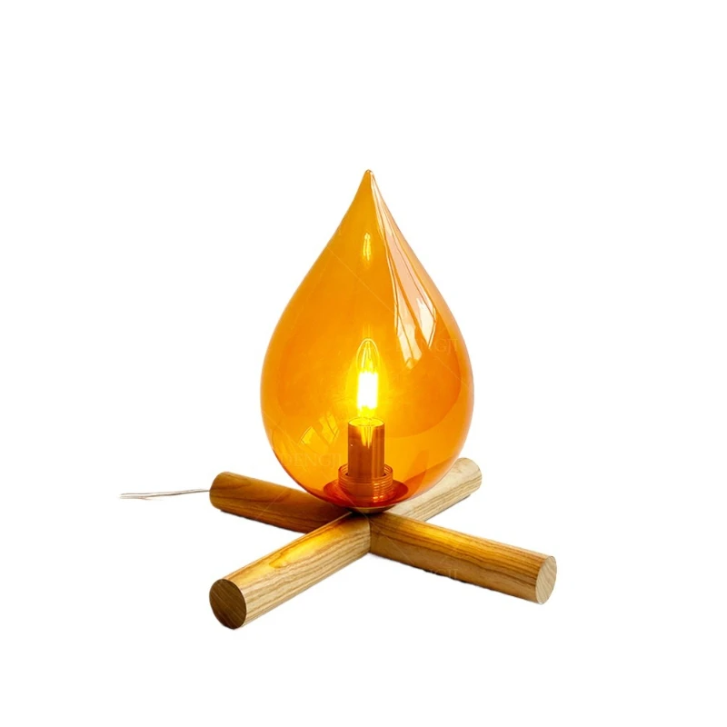 Retro atmosphere bedroom bedside night light homestay decoration creative birthday gift