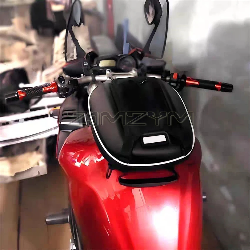 

Для YAMAHA MT125 MT-03 MT-09 TRACER 9 GT: сумка на бак с быстрым креплением, мотоциклетный рюкзак, верхний кофр на бак, навигационные сумки