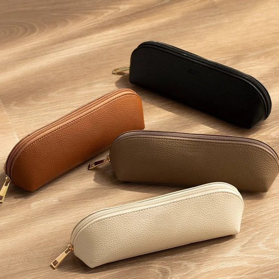 2025 New Milifengwu Simple Large Capacity Tool Pouch, High Aesthetic Ins Style Makeup Brush Holder for Girls