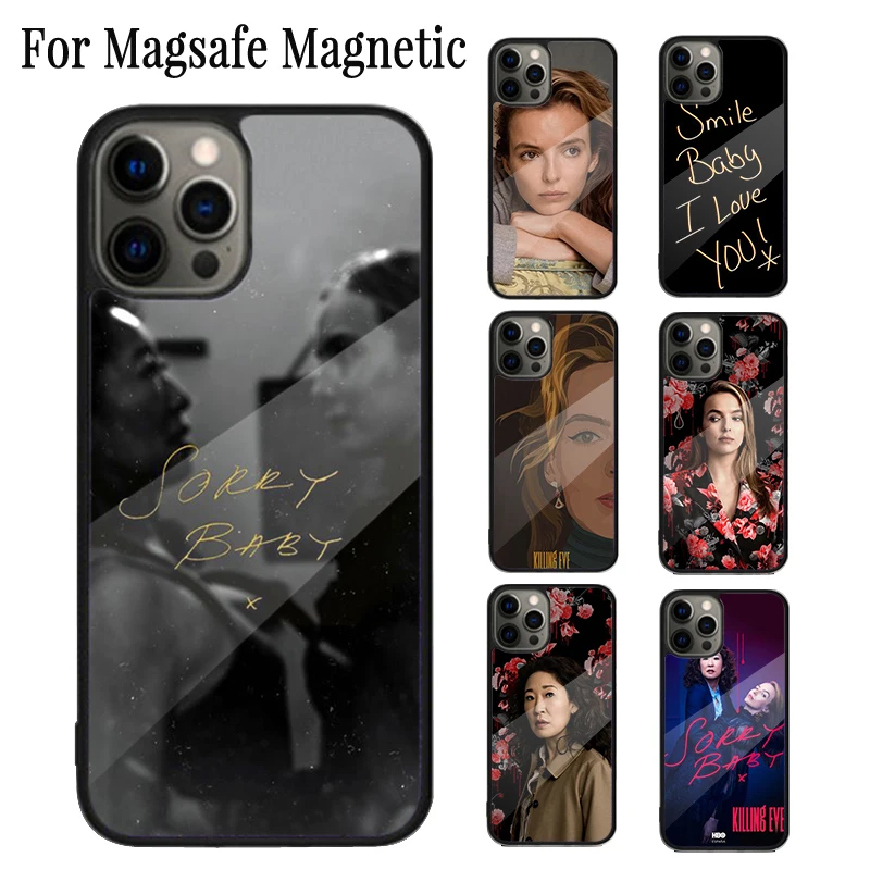 Villanelle Sorry Baby Killing Eve TV Magnetic Phone Case For iPhone 16 15 14 Plus 13 12 11 Pro Max Magsafe Wireless Cover