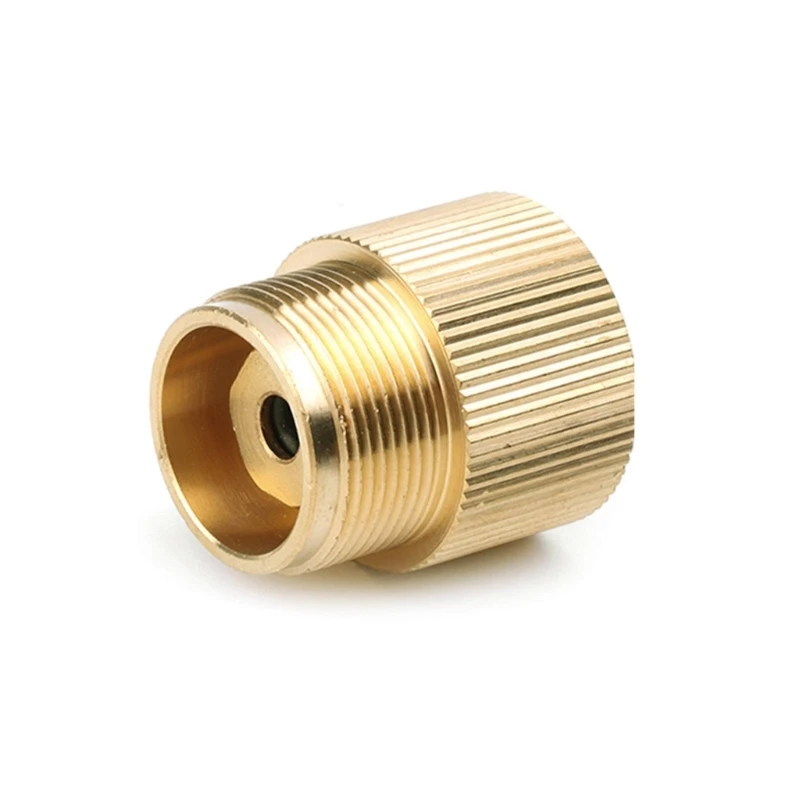 Y1UB Outdoor Gas for Tank Propane Refill Adapter Solid Brass Stove Connector C