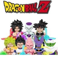 Dargon Ball Z Vegta Frieza Son Goku Gohan Super Saiyan Anime Blocks Figure kt