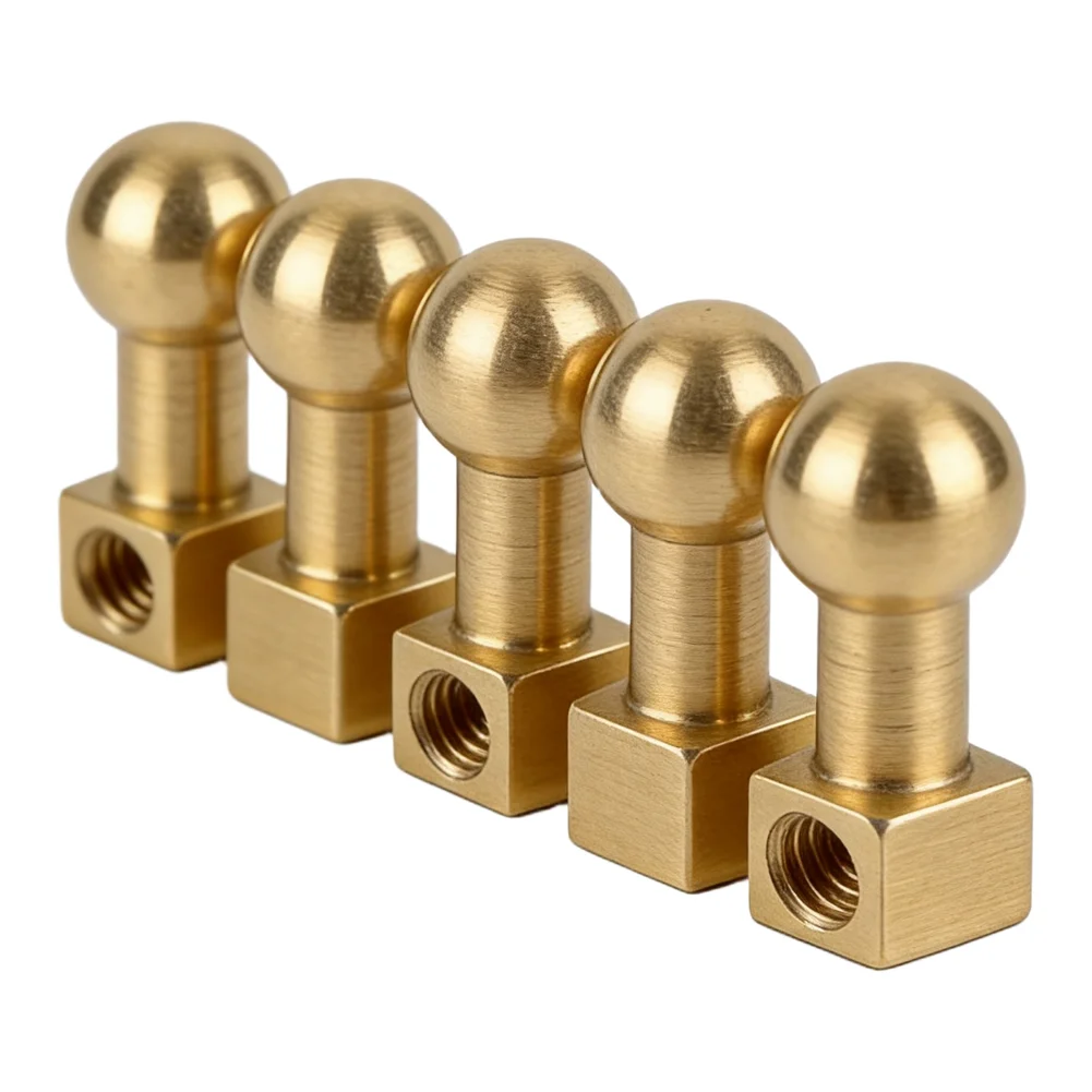 10PCS CNC Machined Brass Oblique Coolant Nozzle Compatible with Sixstar Tool Holder for Internal Cooling Applications