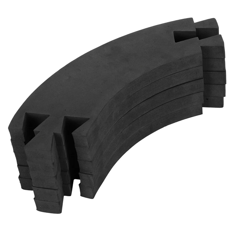 Protector de pared envolvente de tablero de dardos, empalme de Eva, protección de pared para tablero de dardos de 18 pulgadas