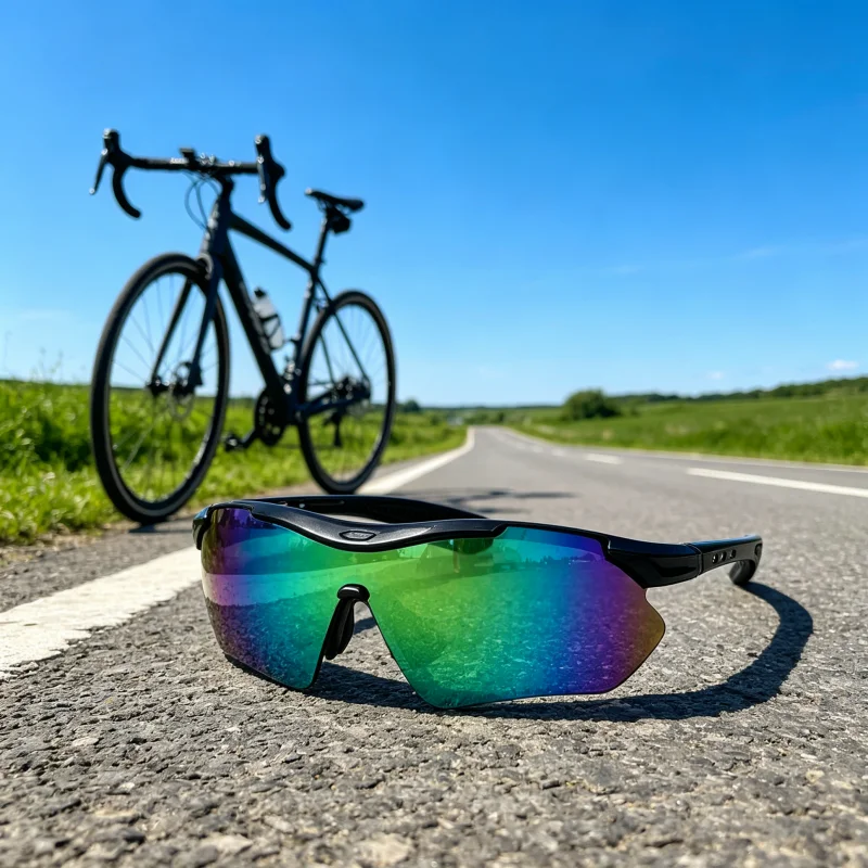 

Bicycle Glasses Unisex Polarized Lens UV400 Anti Glare Outdoor Sports Mountain Road Bike Cycling Driving Sunglasses