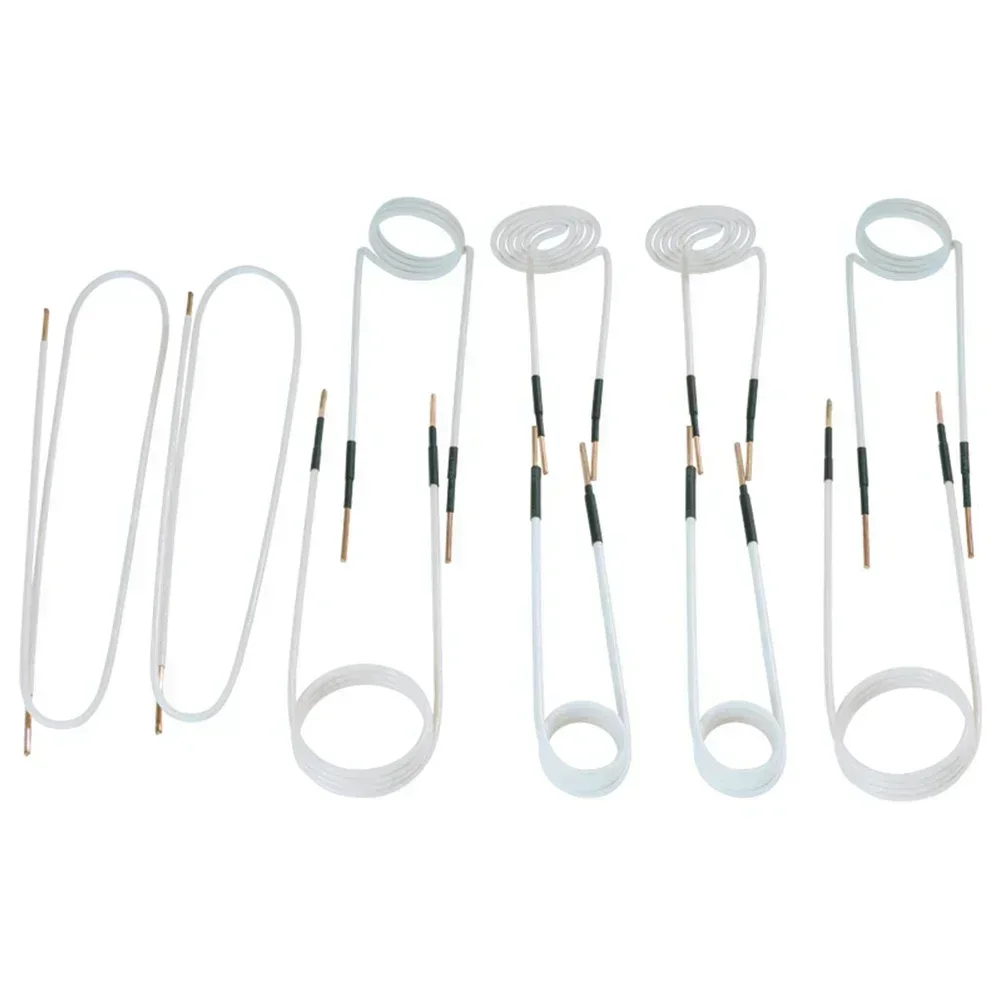 

8pcs Magnetic Heater DIY Induction Coils Induction Coil Ductor Magnetic Induction Heater Kit Coil Heater Screw Remover Coil Tool