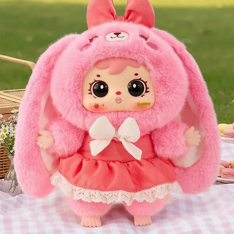 صموئيل V6 400% معكرون سلسلة الفينيل صندوق أعمى عمل الشكل الإبداعية عروسة كارتون اللعب العصرية صندوق غامض فتاة جمع هدية