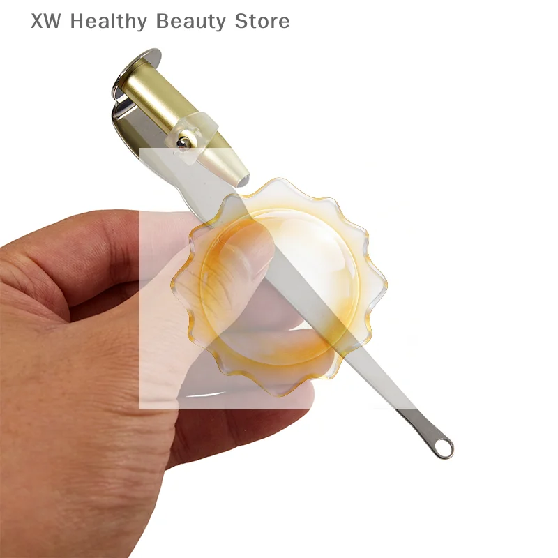 Ear Wax Tonsil Stone Remover Tool LED Light Stainless Steel Remover Mouth Cleaning Care Tools