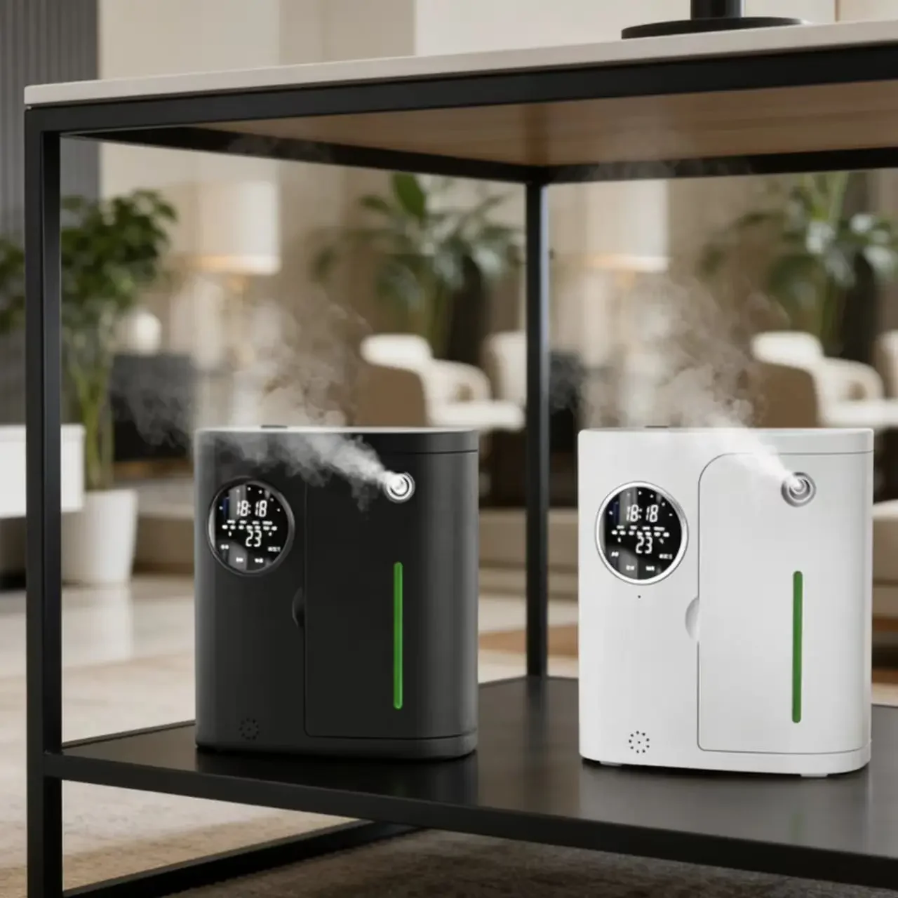 high-end-hotel-commercial-aroma-diffuser-black-white-desktop-wall-mounted-bluetooth-smart-control-ultra-quiet-operation