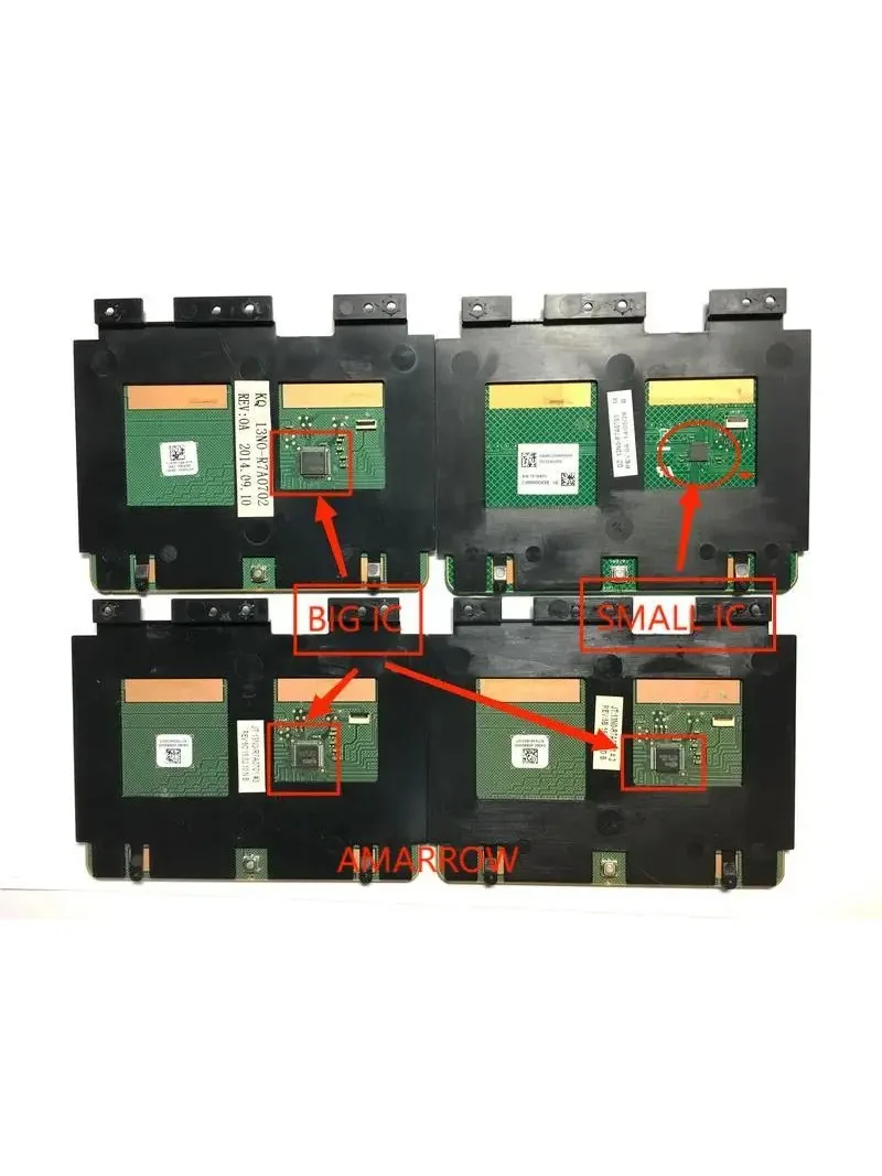 (mały układ scalony) Oryginalny panel dotykowy Mousepad Button Board dla Asus K555L X555L X555LD X555B X555S A555L X554L F554L W509L W519L — zdjęcie 2