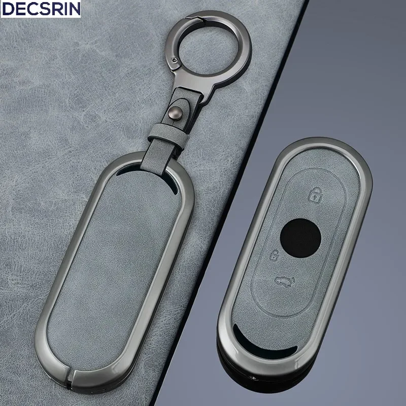 3 Buttons Car Key Case Cover Shell Fob for 2021 Weltmeister Wima WM EX5 Ex6 Car Protective Keychain Shell Fob Accessories