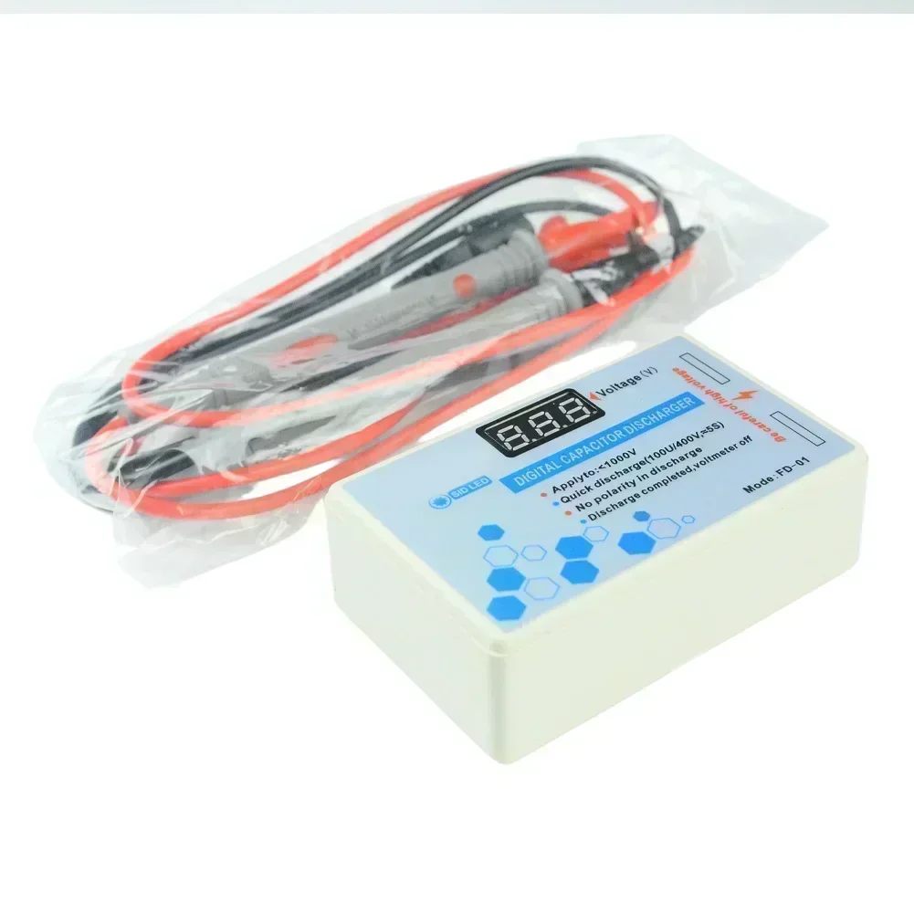 Fast Discharge Tool Capacitor Protection Discharge Current Control Capacitance Testing Tool For Safety Discharge Pen